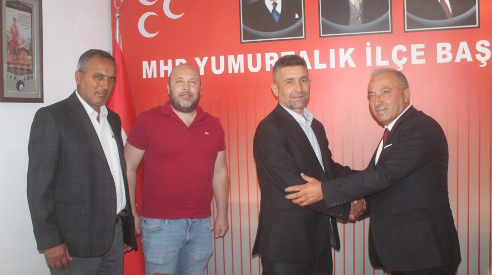 YUMURTALIK MHP İLÇE ÖRGÜTÜNDE BAYRAMLAŞMA TÖRENİ YAPILDI