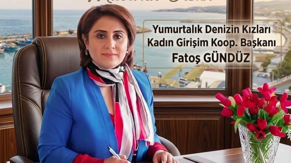 DENİZİN KIZLARI ÜRETİM KOOPERATİFİ BAŞKANI FATOŞ GÜNDÜZ KURBAN BAYRAMI İLANI YAYINLADI