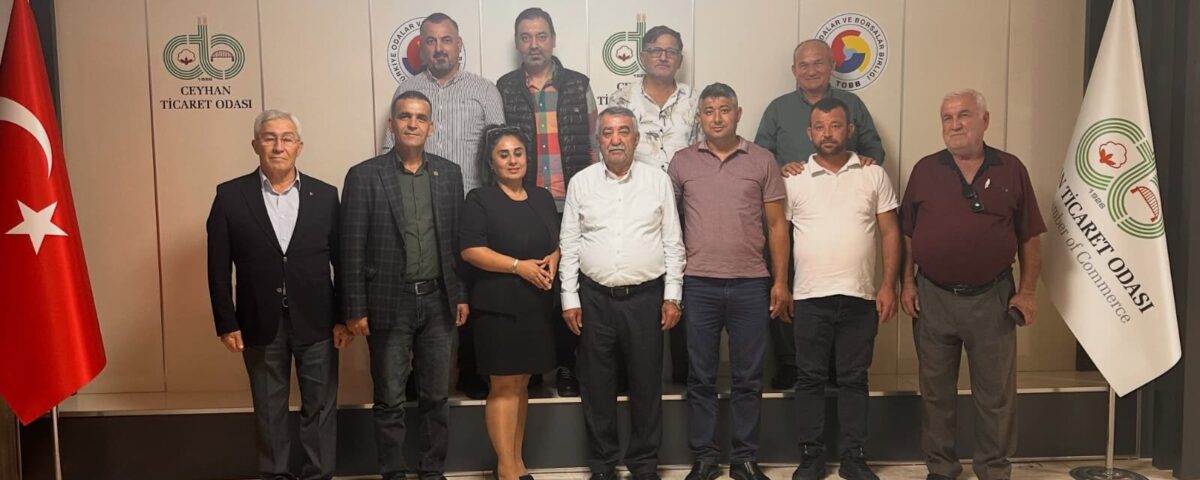 YUMURTALIK STK’LARINDAN  CEYHAN TİCARET ODASI’NA HAYIRLI OLSUN ZİYARETİ