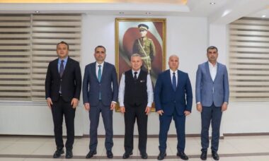 İLÇE KAYMAKAMLARINDAN   İL JANDARMA KOMUTANLIĞINA ZİYARET