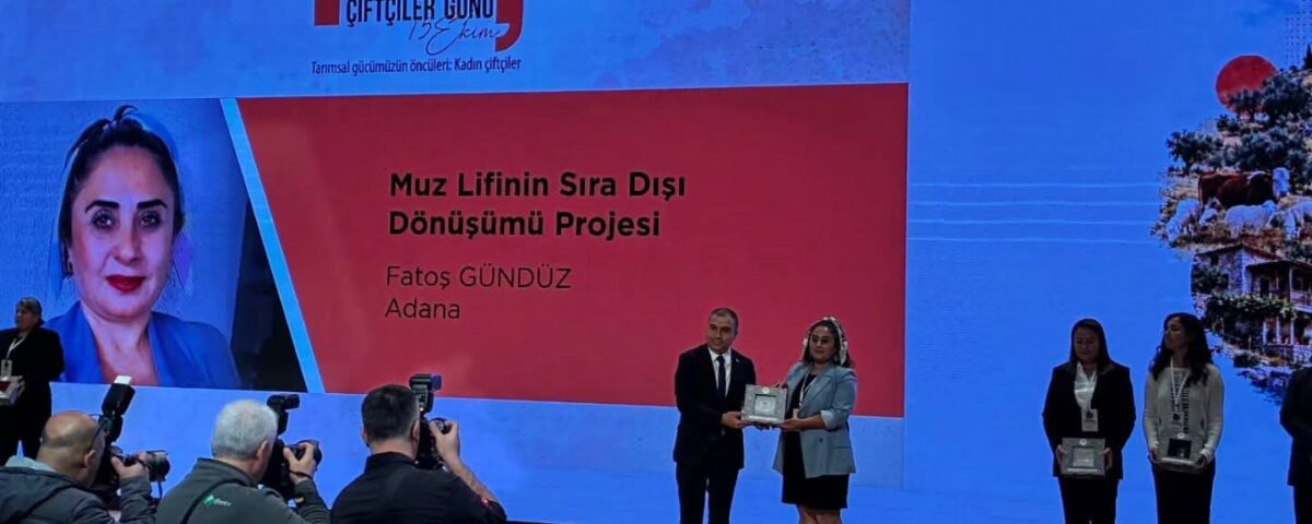 ADANA’YA ANLAMLI ÖDÜL