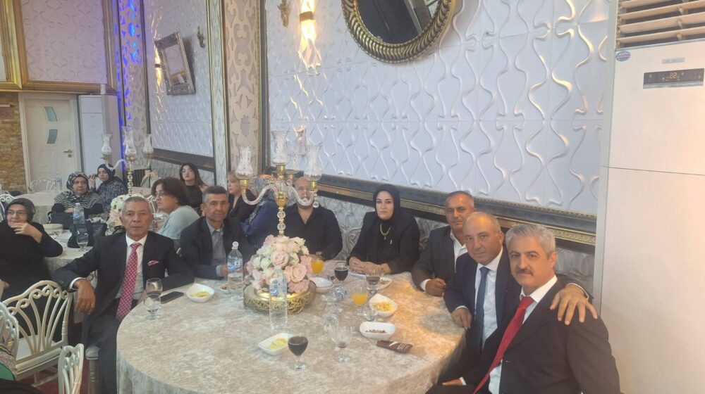LEVENT SARIBAŞIN MUTLULUĞUNA ORTAK OLDULAR